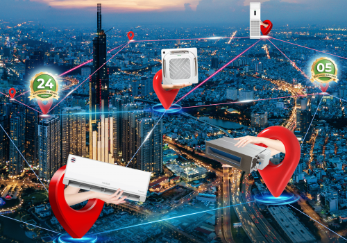 Triệu điểm kết nối: Mát lành tức thì - Bảo hành tức khắc