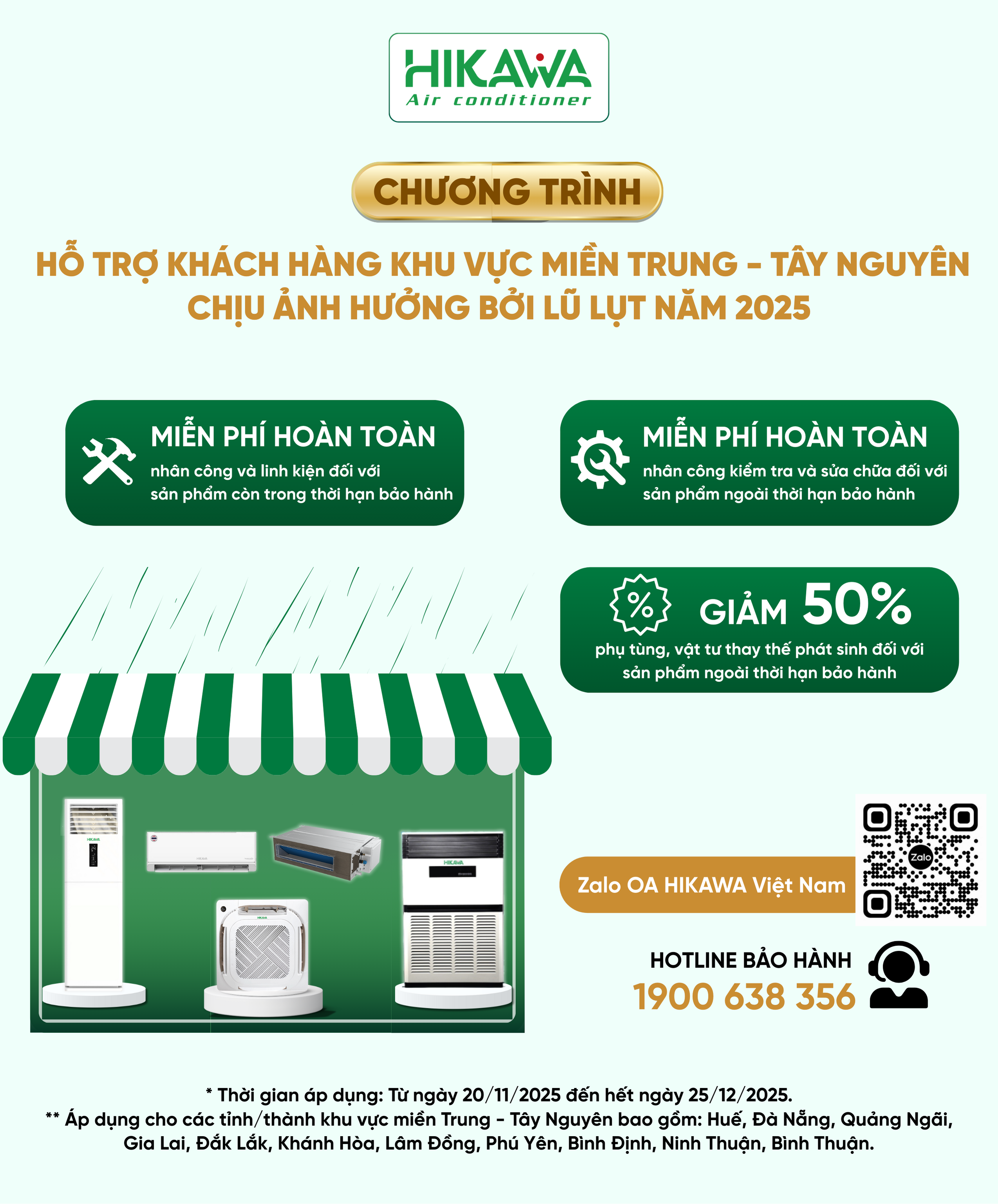 Chương trình hỗ trợ khách hàng khu vực miền Trung-Tây Nguyên