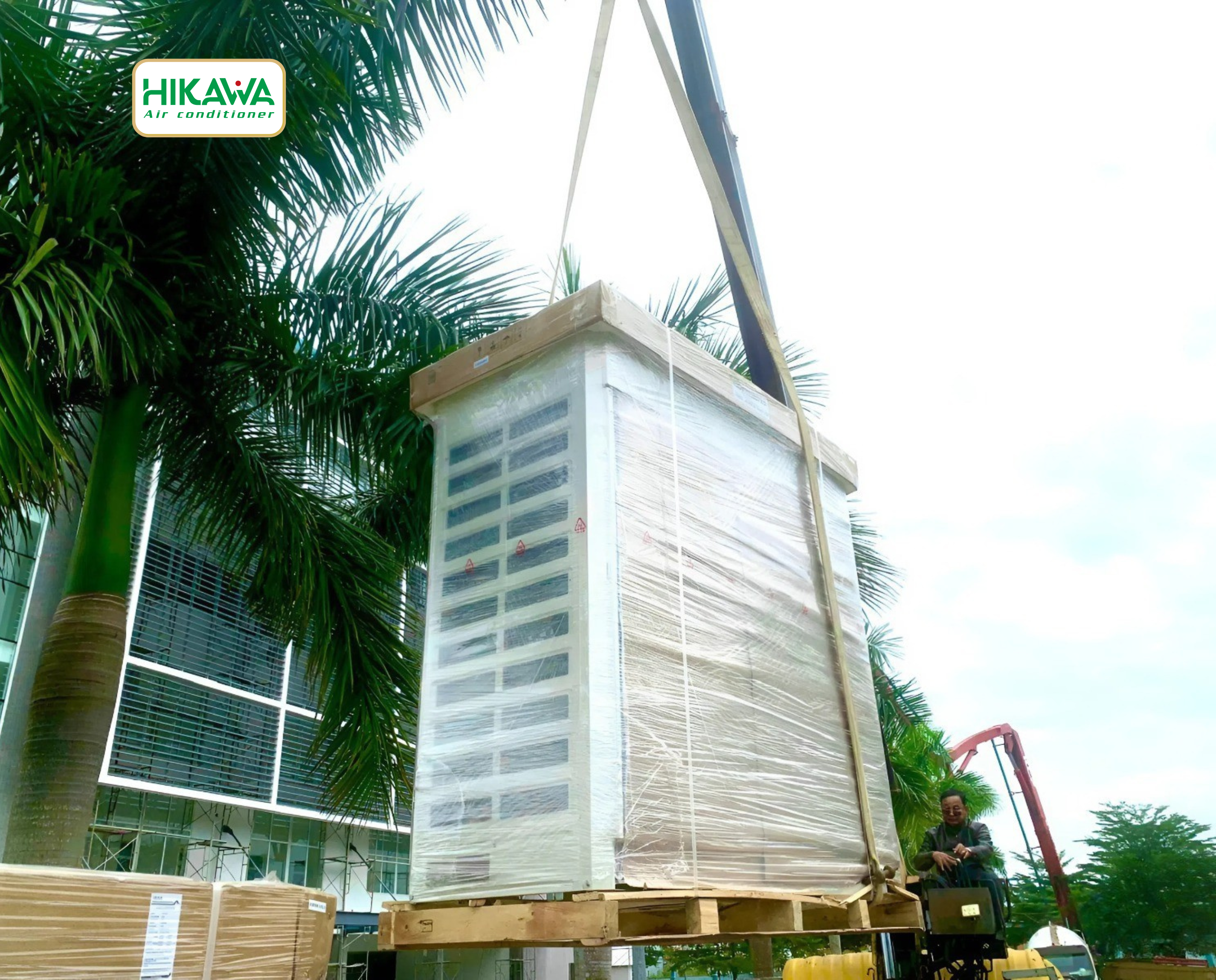 bàn giao điều hòa trung tâm